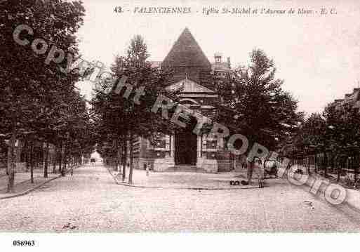 Ville de VALENCIENNES, carte postale ancienne