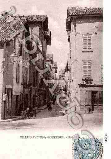 Ville de VILLEFRANCHEDEROUERGUE, carte postale ancienne