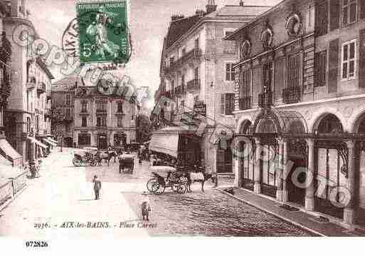 Ville de AIXLESBAINS, carte postale ancienne