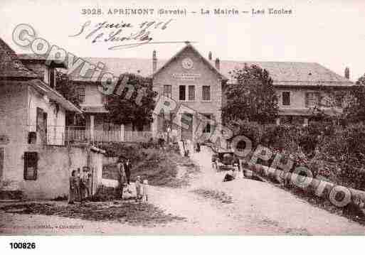 Ville de APREMONT, carte postale ancienne