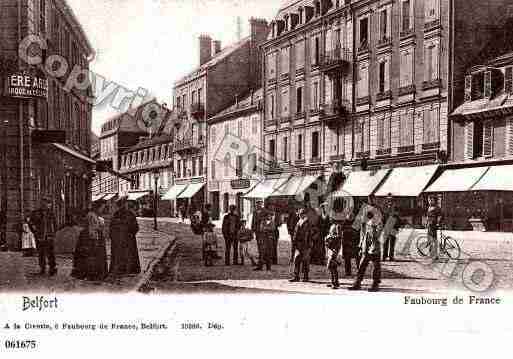 Ville de BELFORT, carte postale ancienne