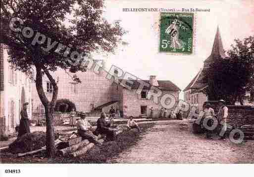 Ville de BELLEFONTAINE, carte postale ancienne