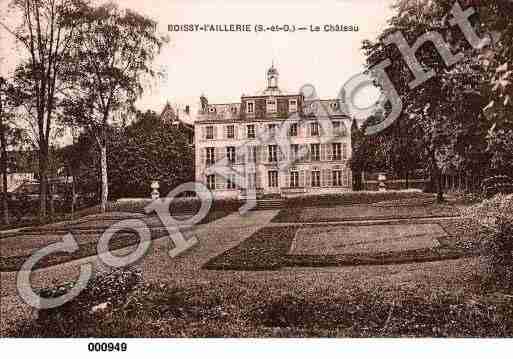 Ville de BOISSYL'AILLERIE, carte postale ancienne