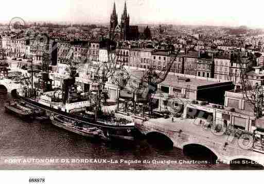 Ville de BORDEAUX, carte postale ancienne