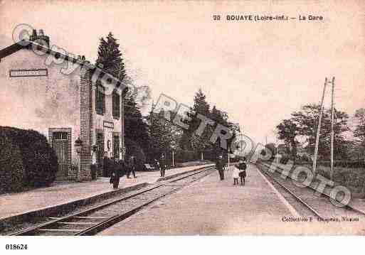 Ville de BOUAYE, carte postale ancienne