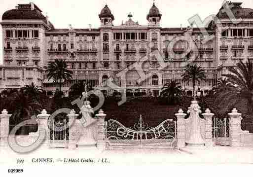 Ville de CANNES, carte postale ancienne