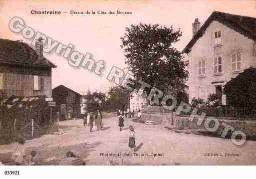 Ville de CHANTRAINE, carte postale ancienne