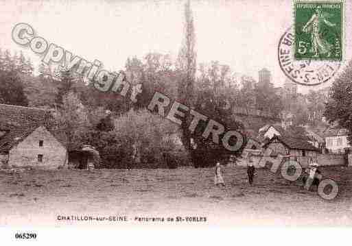 Ville de CHATILLONSURSEINE, carte postale ancienne