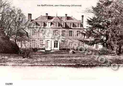 Ville de CHAUNAY, carte postale ancienne