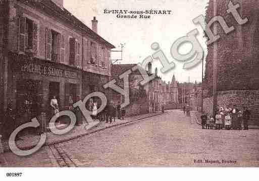 Ville de EPINAYSOUSSENART, carte postale ancienne