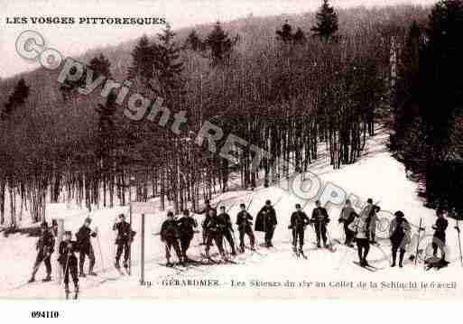 Ville de GERARDMER, carte postale ancienne