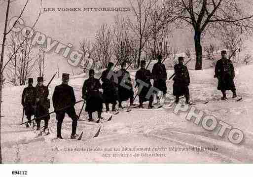 Ville de GERARDMER, carte postale ancienne