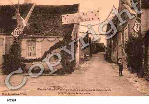 Ville de GOMMECOURT, carte postale ancienne