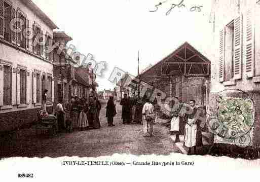 Ville de IVRYLETEMPLEMARIVAULT, carte postale ancienne