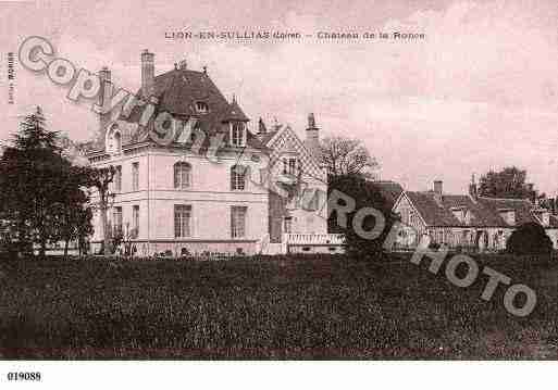 Ville de LIONENSULLIAS, carte postale ancienne