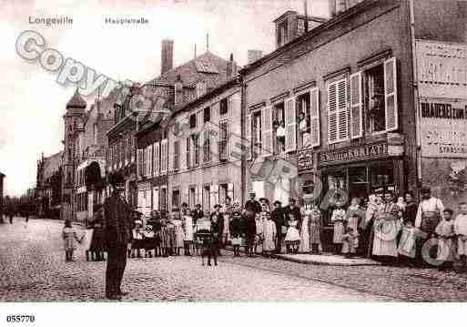 Ville de LONGEVILLELESSAINTAVOLD, carte postale ancienne