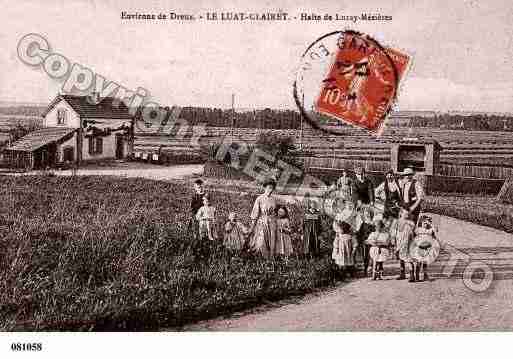 Ville de LURAY, carte postale ancienne