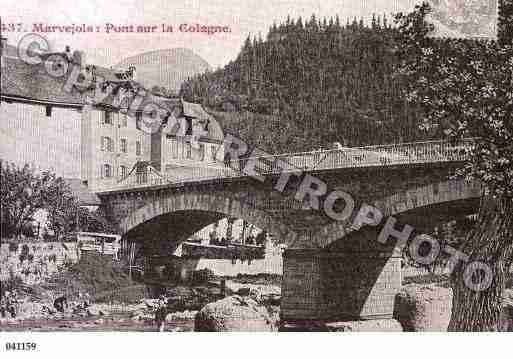 Ville de MARVEJOLS, carte postale ancienne