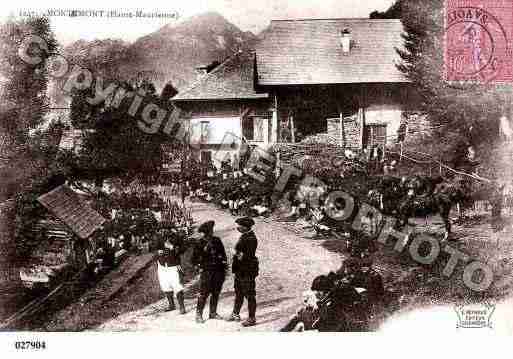 Ville de MONTAIMONT, carte postale ancienne