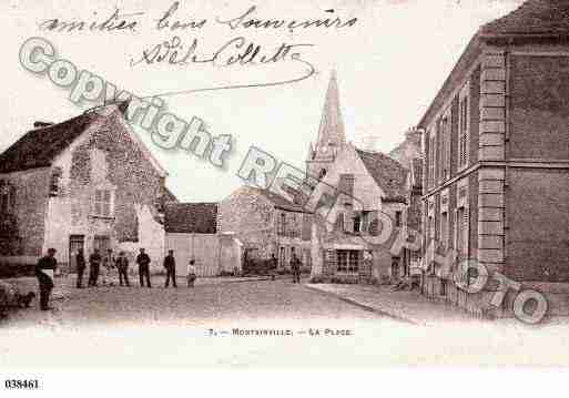 Ville de MONTAINVILLE, carte postale ancienne