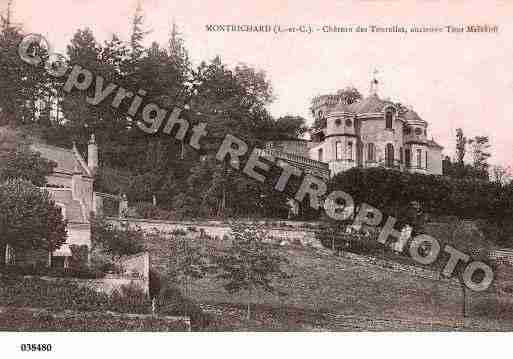 Ville de MONTRICHARD, carte postale ancienne