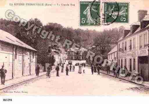 Ville de NASSANDRES, carte postale ancienne