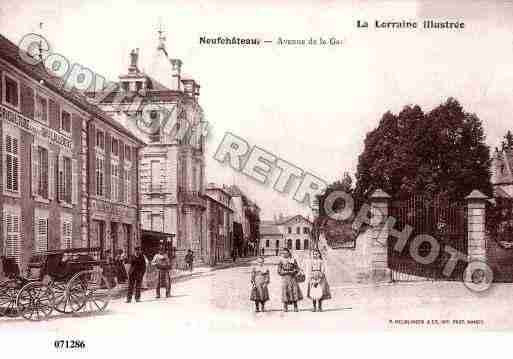 Ville de NEUFCHATEAU, carte postale ancienne