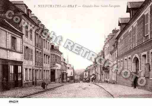 Ville de NEUFCHATELENBRAY, carte postale ancienne