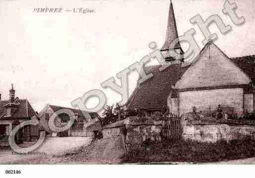 Ville de PIMPREZ, carte postale ancienne