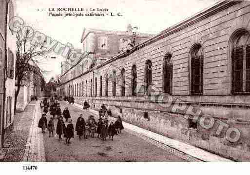 Ville de ROCHELLE(LA), carte postale ancienne