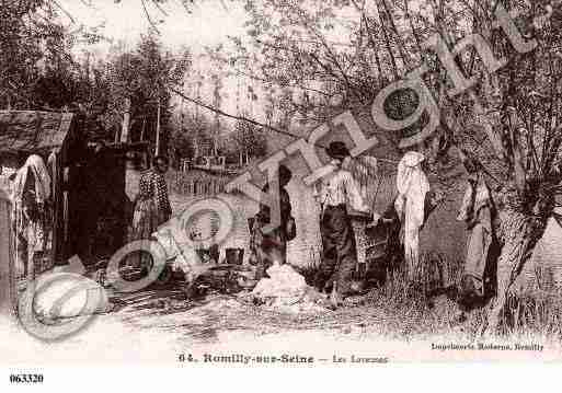 Ville de ROMILLYSURSEINE, carte postale ancienne