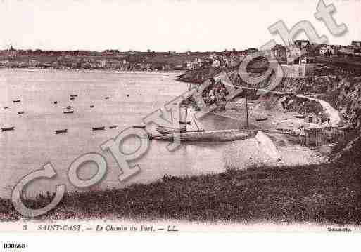 Ville de SAINTCASTLEGUILDO, carte postale ancienne