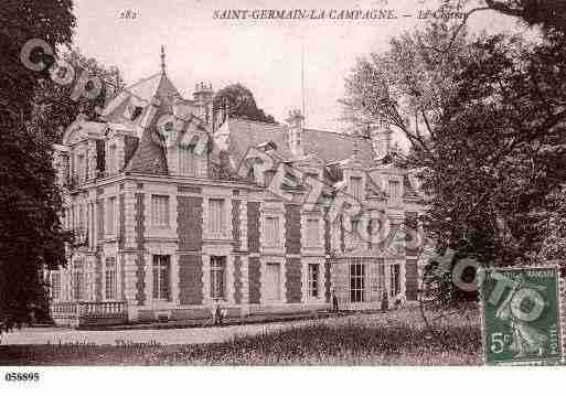 Ville de SAINTGERMAINLACAMPAGNE, carte postale ancienne