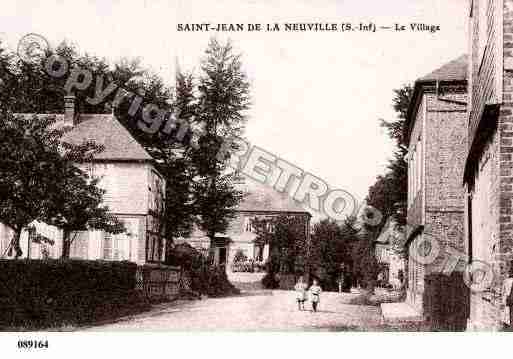 Ville de SAINTJEANDELANEUVILLE, carte postale ancienne