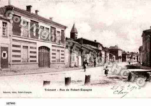 Ville de TREMONTSURSAULX, carte postale ancienne