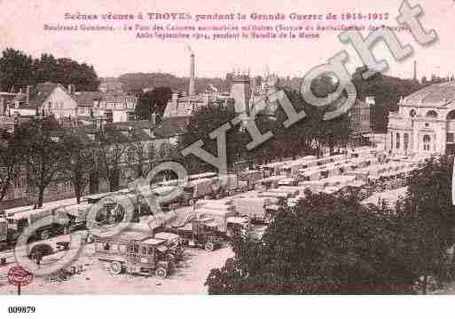 Ville de TROYES, carte postale ancienne