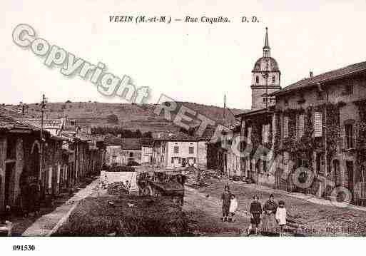 Ville de VEZIN, carte postale ancienne