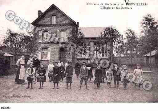 Ville de VIEFVILLERS, carte postale ancienne