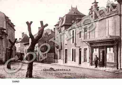 Ville de VILLEFRANCHEDEROUERGUE, carte postale ancienne