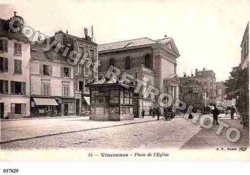 Ville de VINCENNES, carte postale ancienne