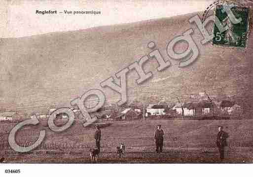 Ville de ANGLEFORT, carte postale ancienne