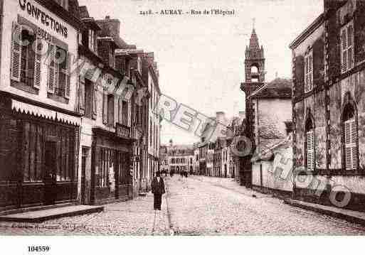 Ville de AURAY, carte postale ancienne