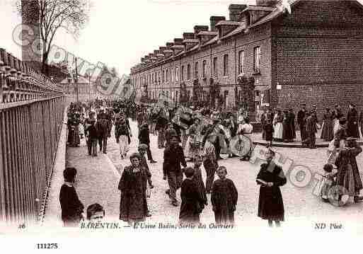 Ville de BARENTIN, carte postale ancienne