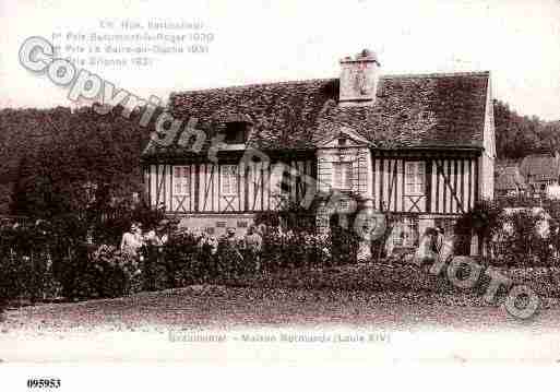 Ville de BEAUMONTEL, carte postale ancienne