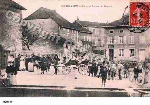 Ville de BERTRAMBOIS, carte postale ancienne