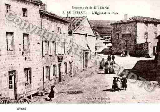 Ville de BESSAT(LE), carte postale ancienne