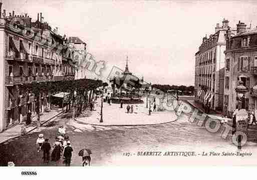 Ville de BIARRITZ, carte postale ancienne