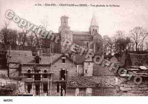 Ville de CHATILLONSURSEINE, carte postale ancienne