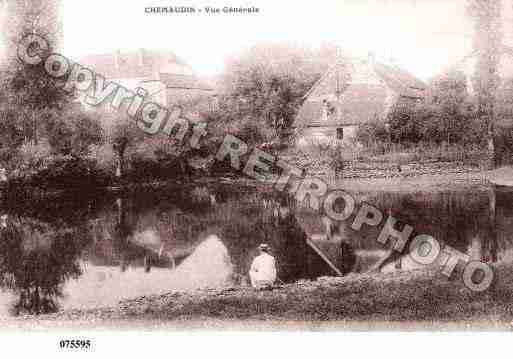 Ville de CHEMAUDIN, carte postale ancienne