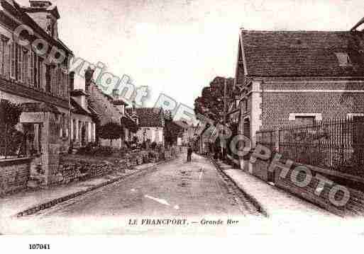 Ville de CHOISYAUBAC, carte postale ancienne